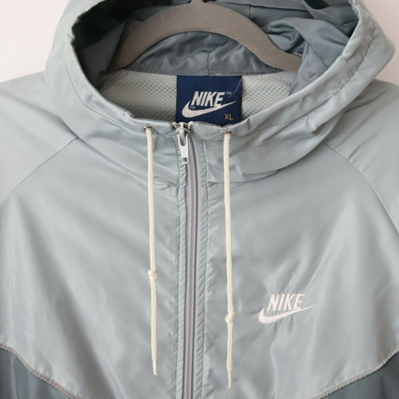 ❌SOLD❌vintage 80s nike gray colorblock jacket XL - Picture 2 of 8